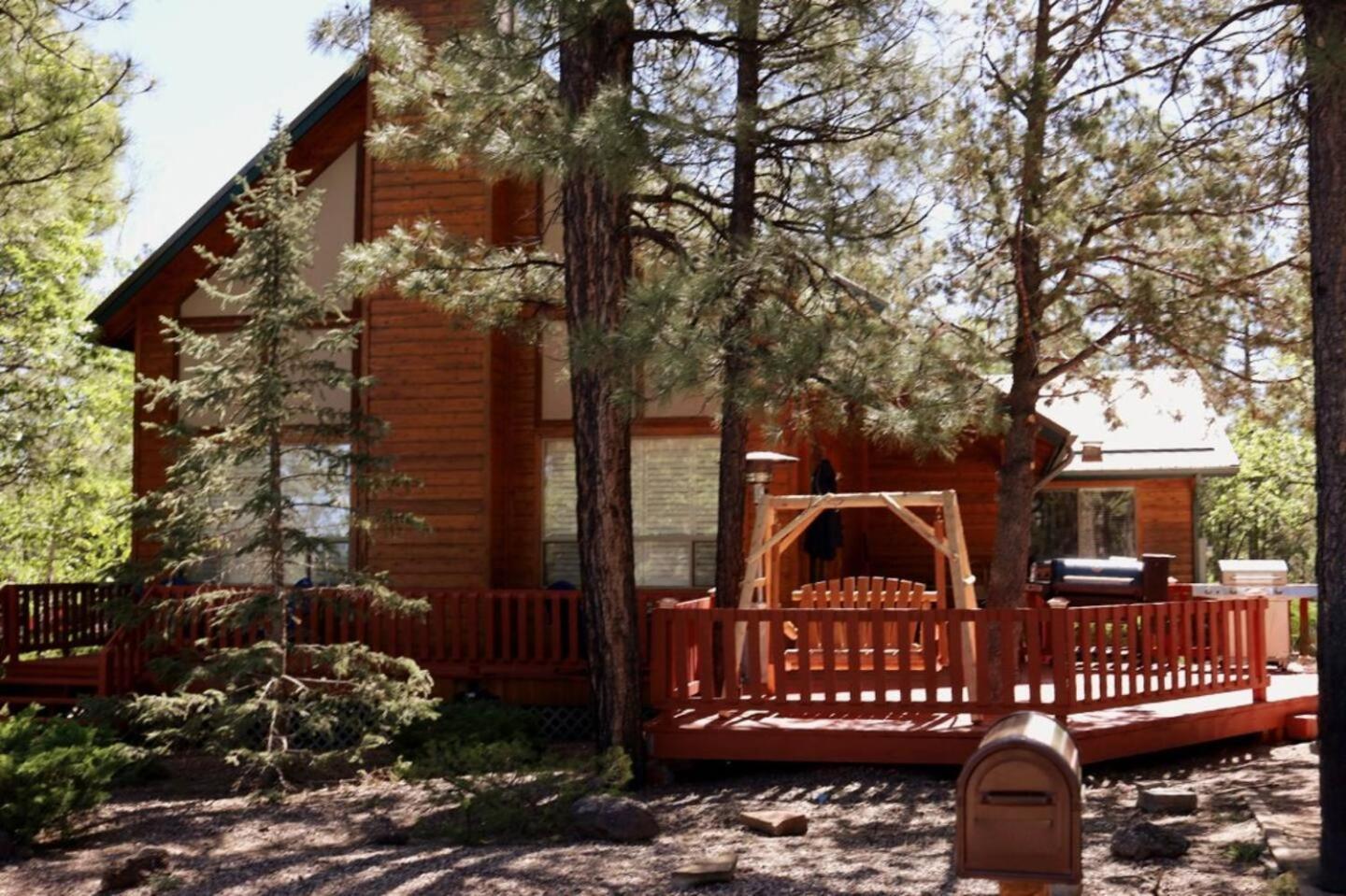 Вілла Pine Cone Cabin Пайнтоп-Лейксайд Екстер'єр фото